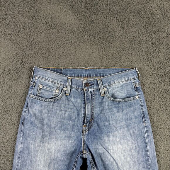 Levis 527 Jeans Mens 29x32 Blue Bootcut Light Wash Denim Pants Cowboy Western - Picture 2 of 16